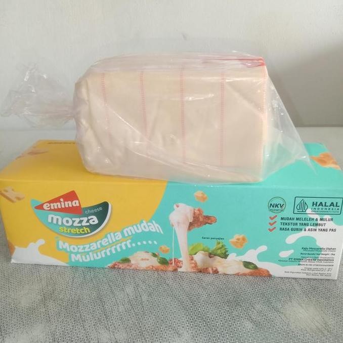 

Sale Keju Mozzarela Emina Repack 1 Kg