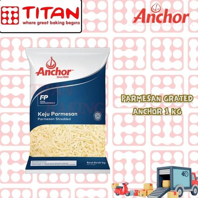 

Promo Keju Parmesan Anchor 1 Kg Dengan Serutan - Powder, Cheese