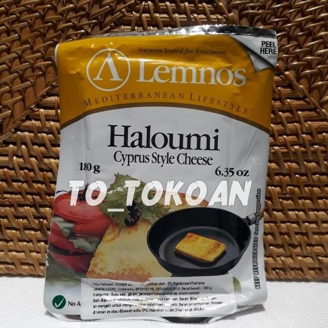 

Promo Lemnos Haloumi Cheese | Keju Haloumi 180 Gr