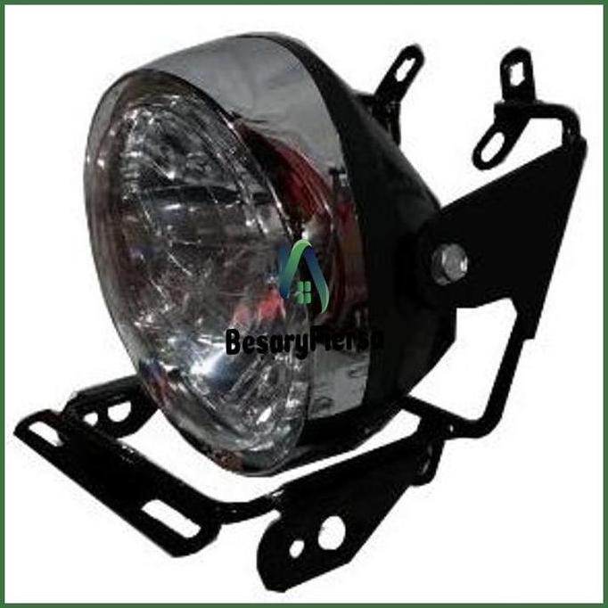 Braket Pesek Verza Set Headlamp Ter Revo Braket Lampu Bulat Verza