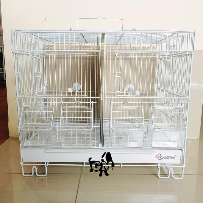 K501 Kandang Burung Besi Sekat Finch Blackstrouth Dayang Bird Cage