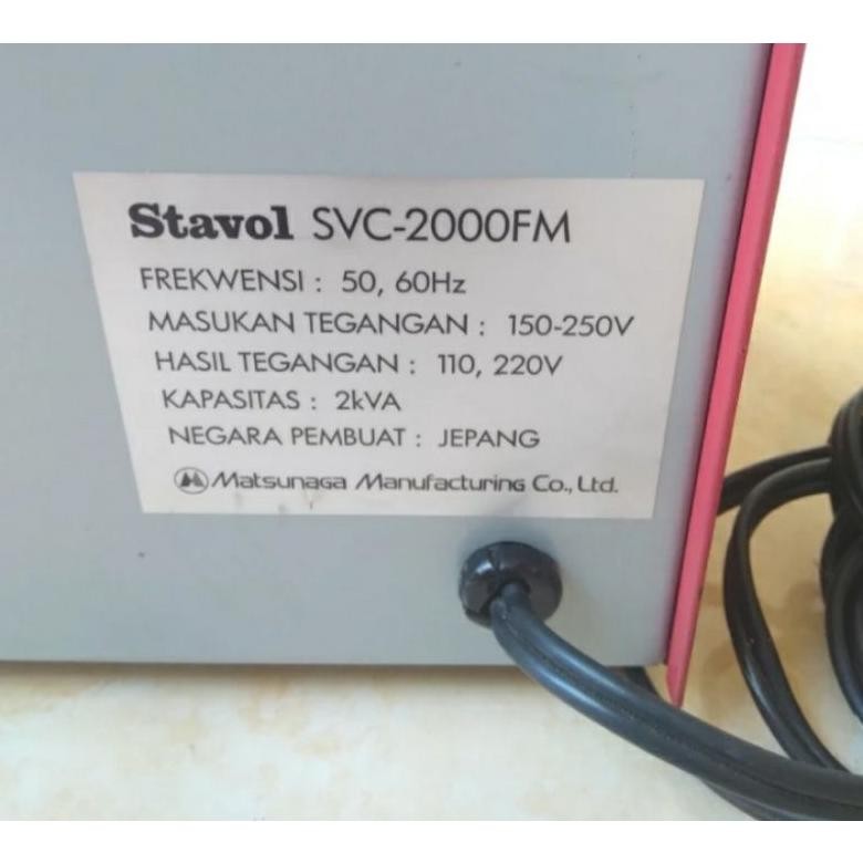 Stavol Matsunaga Ac Automatic 2000FN Original