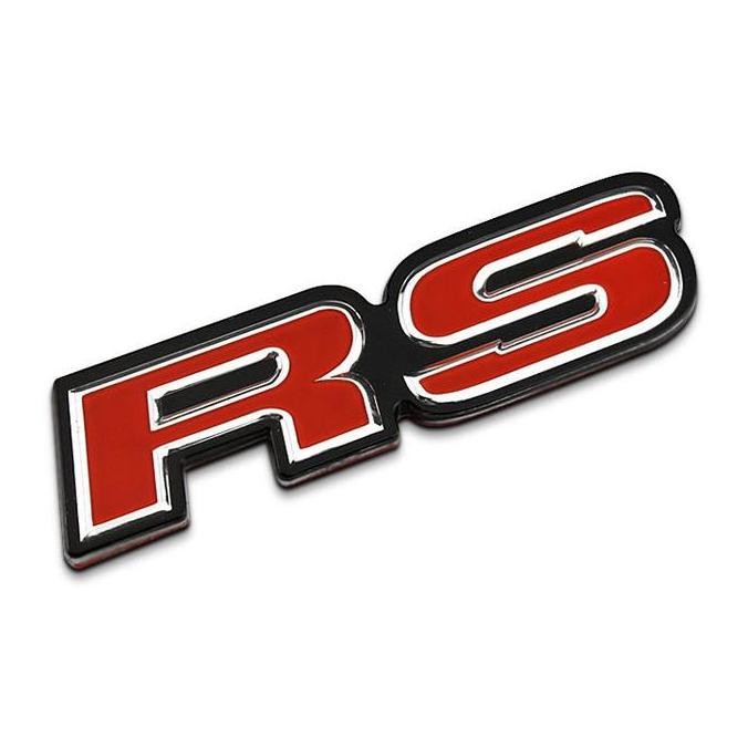 New Model  3D New Emblem Rs Logo Rs Mobil Honda Jazz Brio Mobilio Civic City Hrv Wrv Tempelan Bemper