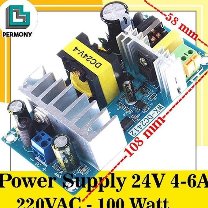Psu 24V Dc Power Supply 220V Ac To Dc 4A Promo