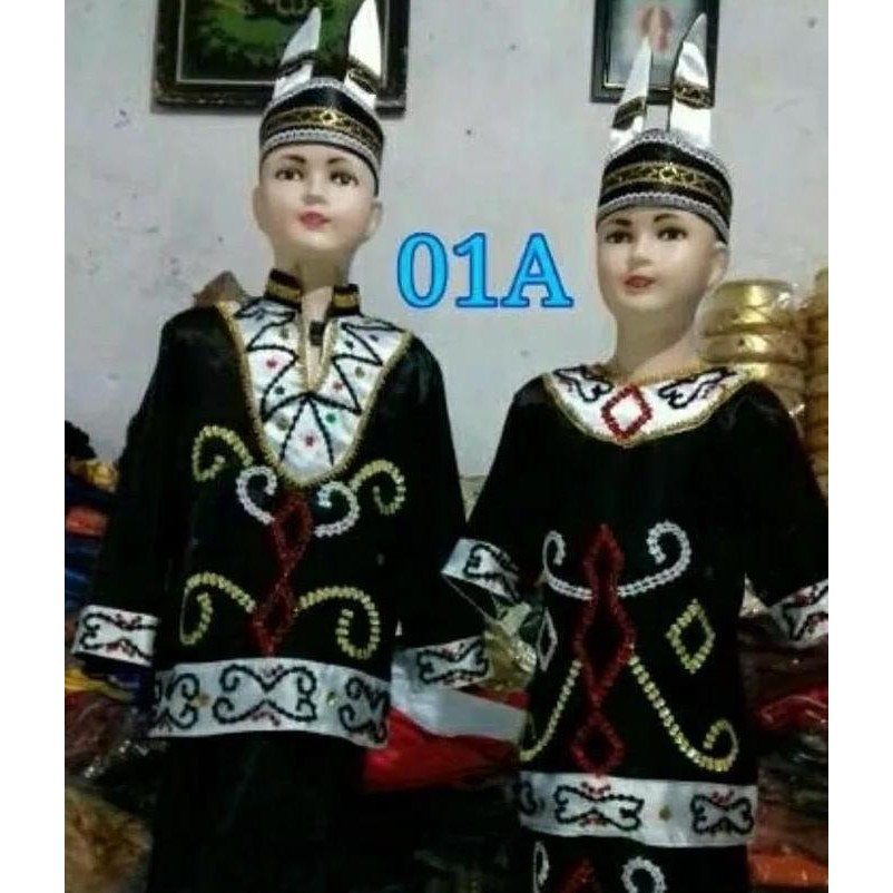 Baju adat kalimantan tengah // pakaian kalimantan tengah