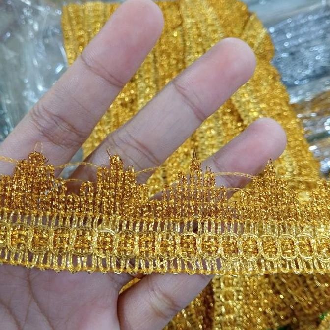 Renda Gold/Renda Pinggiran/Renda Baju Adat