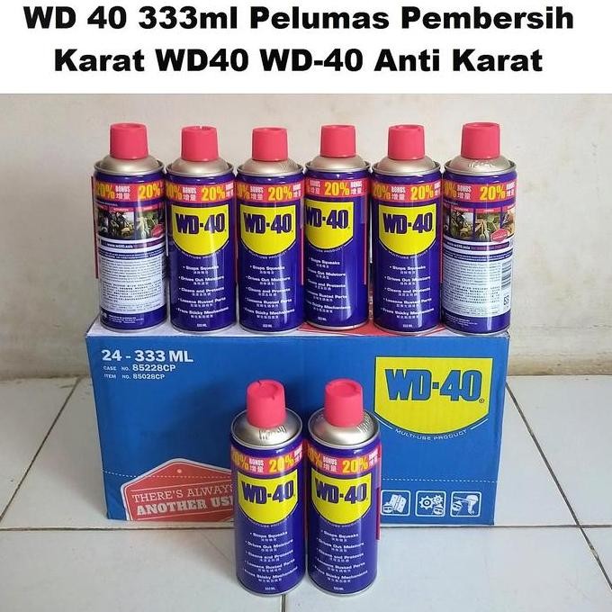 Wd 40 333Ml Pelumas Pembersih Karat Wd40 Wd-40 Anti Karat