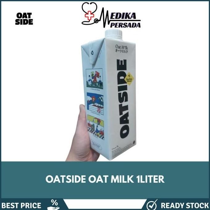 

Oatside Oat Milk 1 Liter 1000Ml Barista Blend - Susu Oat Premium Best Seller