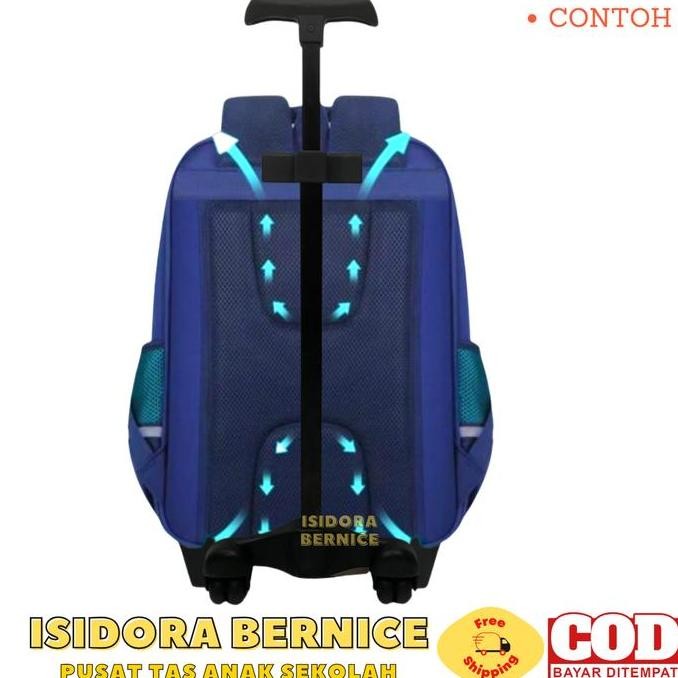 Trolley Tas Koper Sekolah SD Anak Laki Laki Bahan Tebal Kuat GS