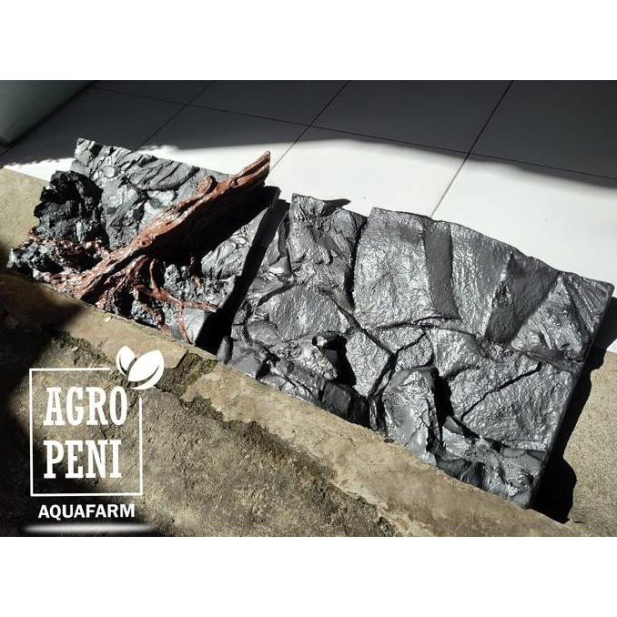 Background 3D 60 X 35 Cm - Background Aquascape - Background Aquarium