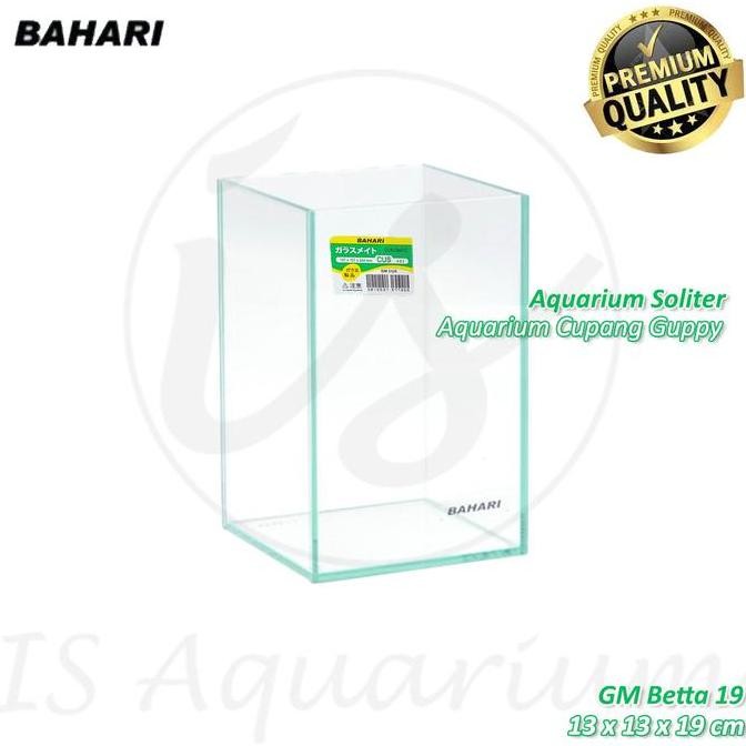 Nisso Bahari Aquarium Cupang Glassmate Gm Betta 19 Soliter Guppy