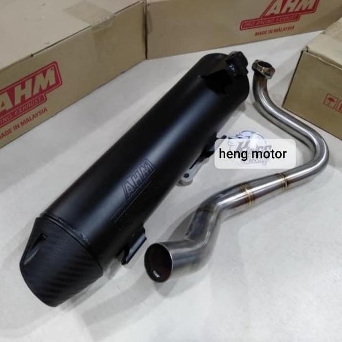 KNALPOT STANDART RACING AHM ALL NEW VARIO 125 VARIO 150 ORI MALAYSIA