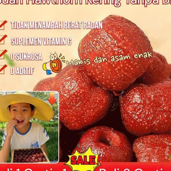 

New 250G Hawthorn Berongga Bersih Tanpa 0 Tambahan Manisan Buah Segarmakanan Ringanmanisan Hawthornhawthorn Kemasan Individualmakanan Ringan Manisan Buah Hawthornmakanan Pembuka Buah Kering
