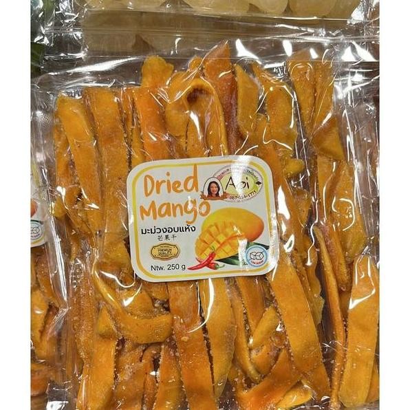

Ready Cemilan Buah Mangga Kering Dried Mango Aoi 250 G Thailand