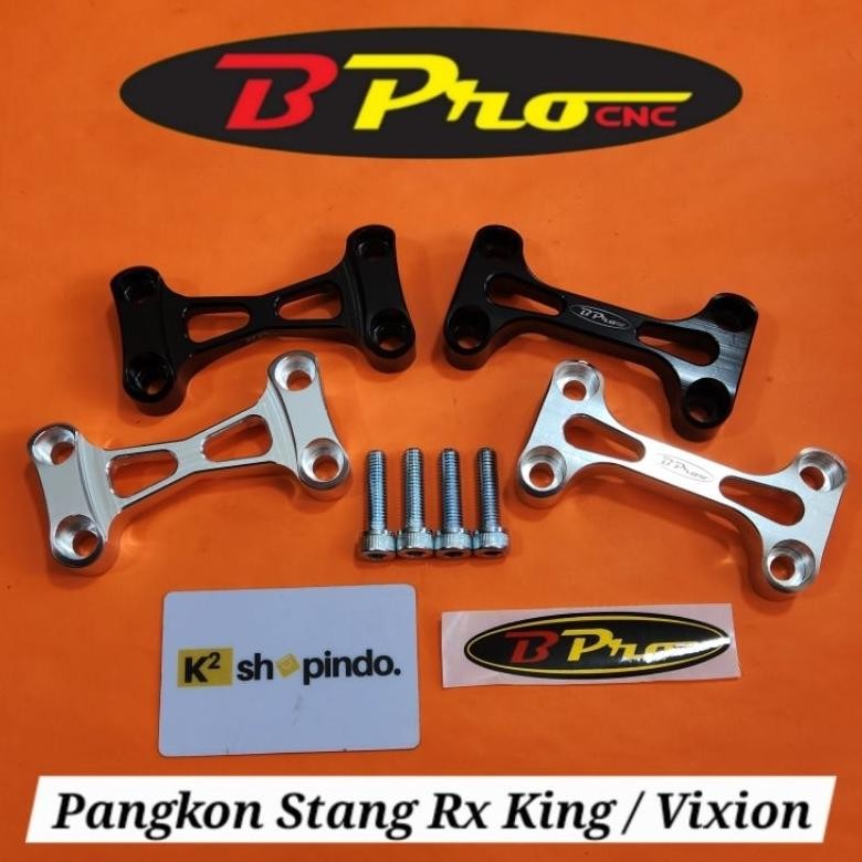 ASLI PANGKON STANG BPRO RX KING VIXION NINJA SS - KLEMAN DUDUKAN RAISER STANG ORIGINAL