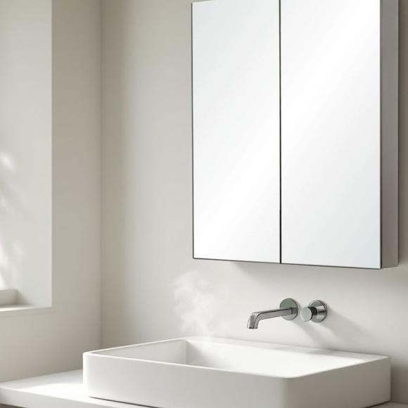 Informa Informa Rain Kabinet Kamar Mandi Dengan Cermin Putih