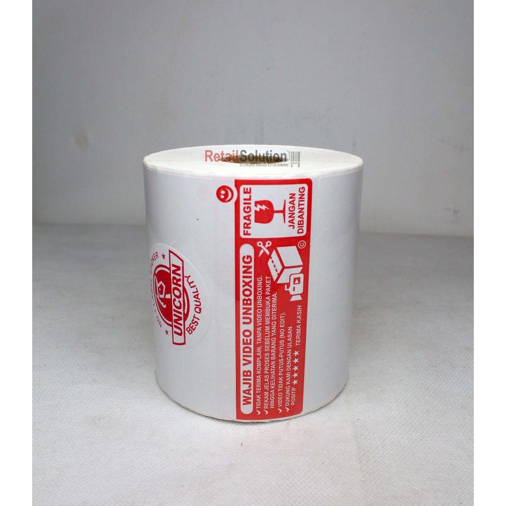 

Stiker Label AWB Resi Wajib Unboxing Fragile Thermal A6 100x150 @300 SV9