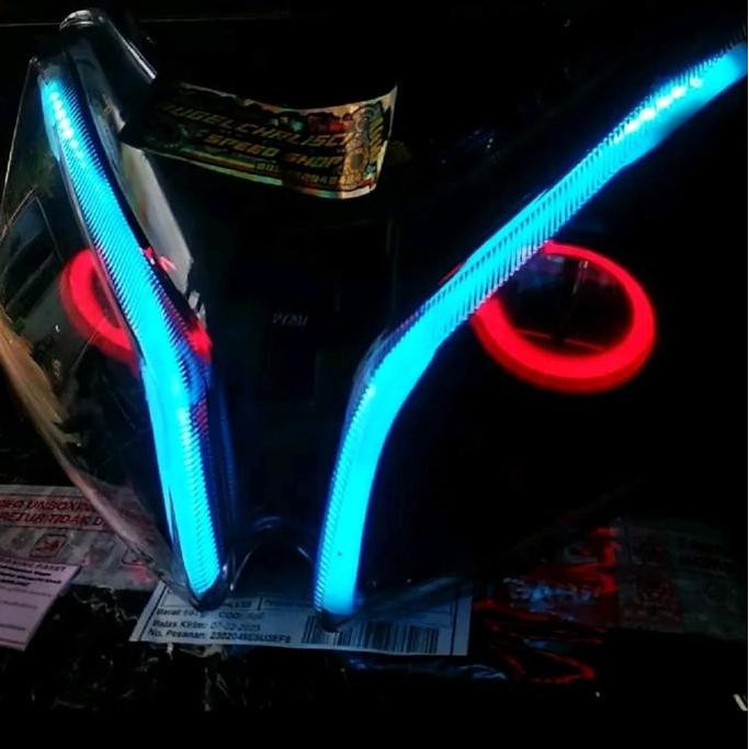 lampu vario 110 karbu daymaker alis