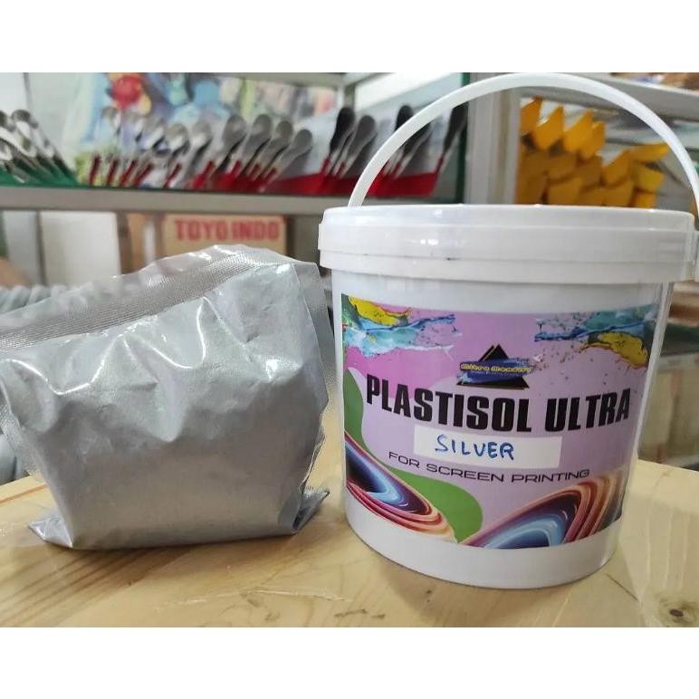 

plastisol SILVER 1kg SV9
