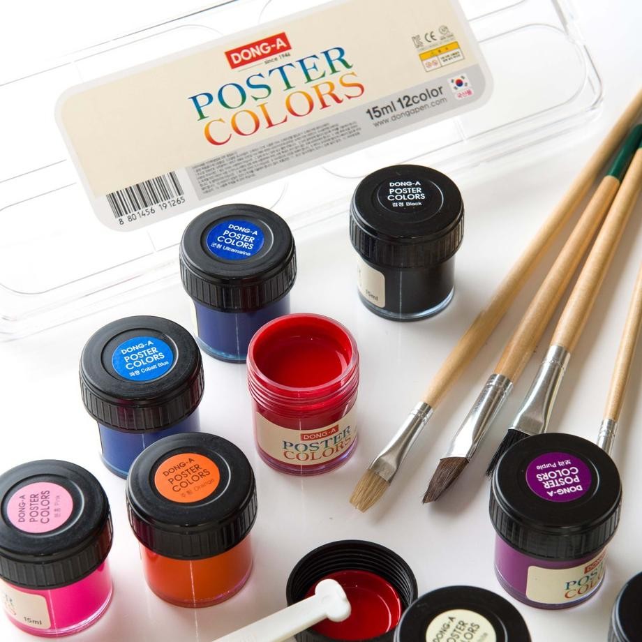 

Poster Color Cat Air Donga 12 Warnaset 15 Ml