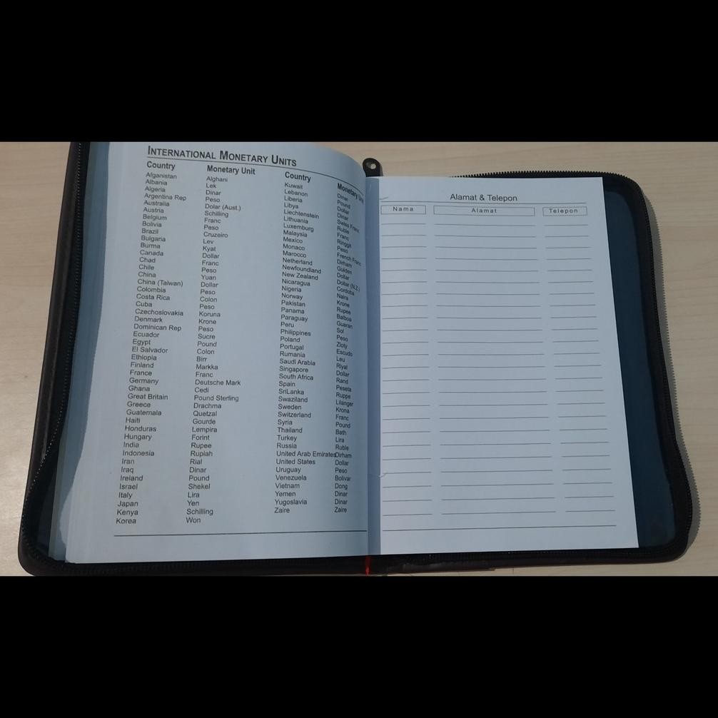 

Buku Notes Catatan Agenda Resleting My Agenda/ Smart Decision 0212(22 cm x 16cm, Isi 100 lembar bergaris) SV9