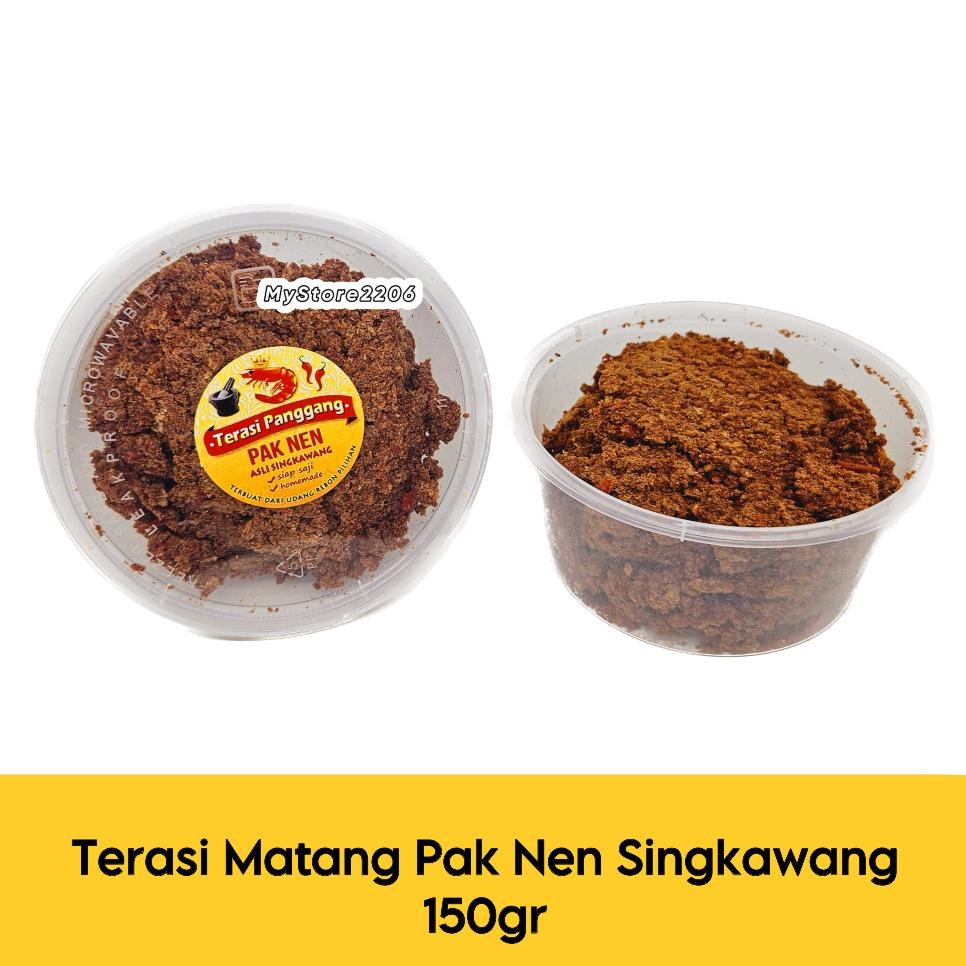 

Terasi Udang Panggang 150 Gram Terasi Matang Bulacan Belacan Singkawang Pak Nen Kalimantan
