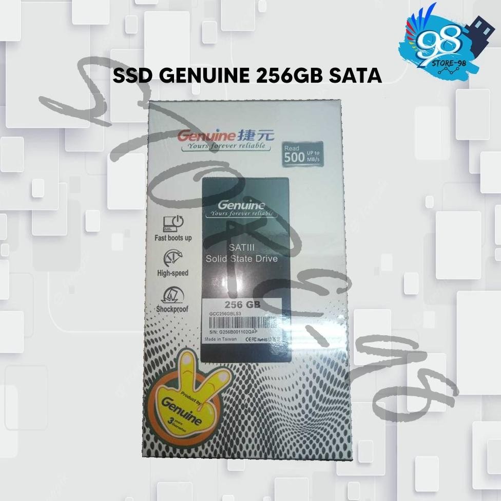 SSD Genuine 256 GB SATA 3 - SSD 256GB 2,5" - termurah
