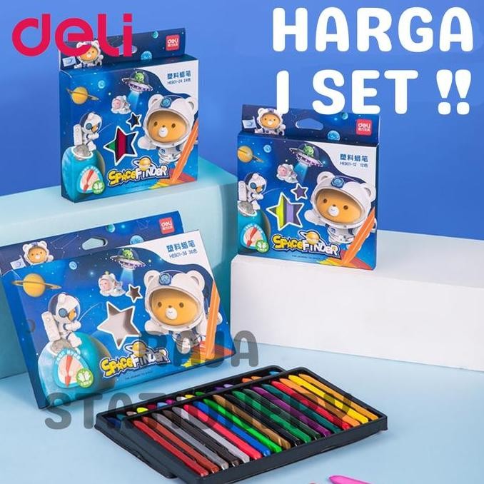 

DELI PLASTIC CRAYON OIL PASTEL CLEAN 12 24 36 COLOURS / KRAYON DELI 12 24 36 WARNA ANAK PLASTIK BERSIH KRAYON WARNA SEKOLAH TERBARU ASLI 100% ORIGINAL OFFICIAL MODERN GARANSI BRAND TERLARIS DISKON GROSIR COD TREND 2025 NEGO BAYAR DI TEMPAT DISKON GRATIS