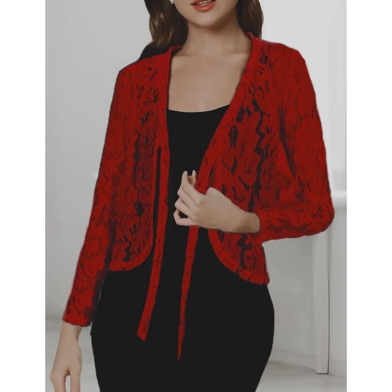 auter kardigan brokat terbaru.auter kekinian AST