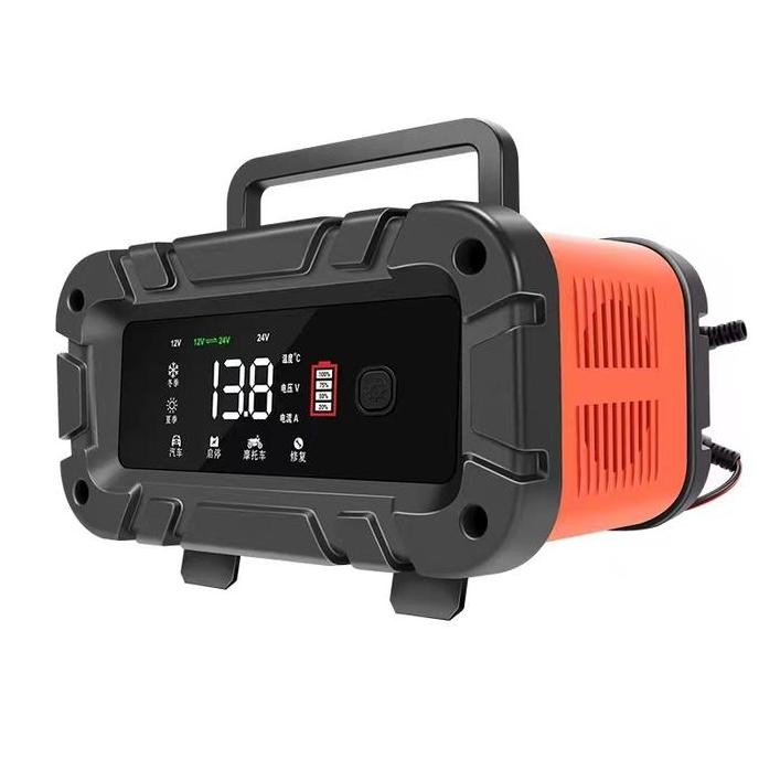 Berkualitas Efast Cas Aki Mobil 12V/24V Pulse Repair Charger Original Motorcycle MURAH