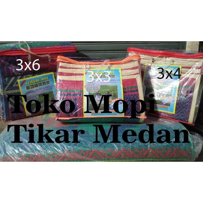Tikar Plastik Lipat 2x2 meter