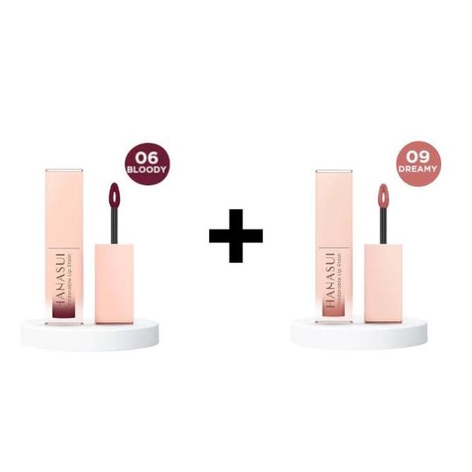*galerybeautysemarang* paket hemat ombre lips liptint hanasui bloody 06 dan dreamy 09