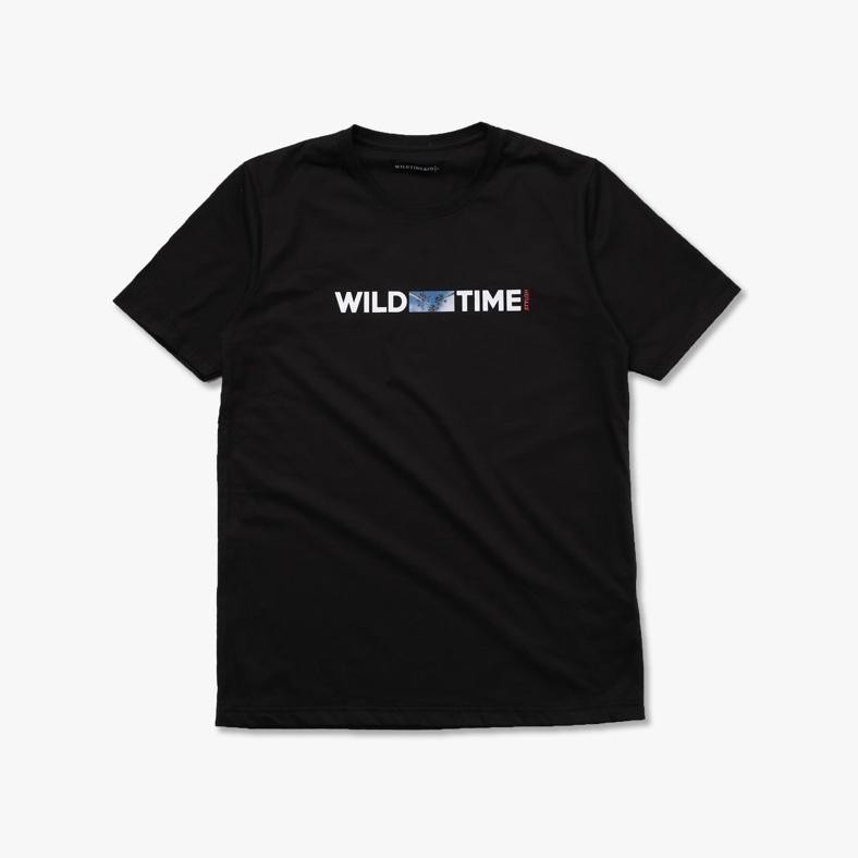 Promo T-Shirt Kaos Distro Wildtime Hawai Mini Premium Tees Kaos Distro Pria Wanita