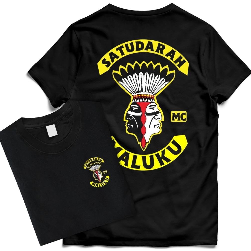 Promo T-Shirt Satu Darah Maluku Logo Tshirt Hitam Distro Dewasa Tee Motif Culture Karakter Kaos Beta