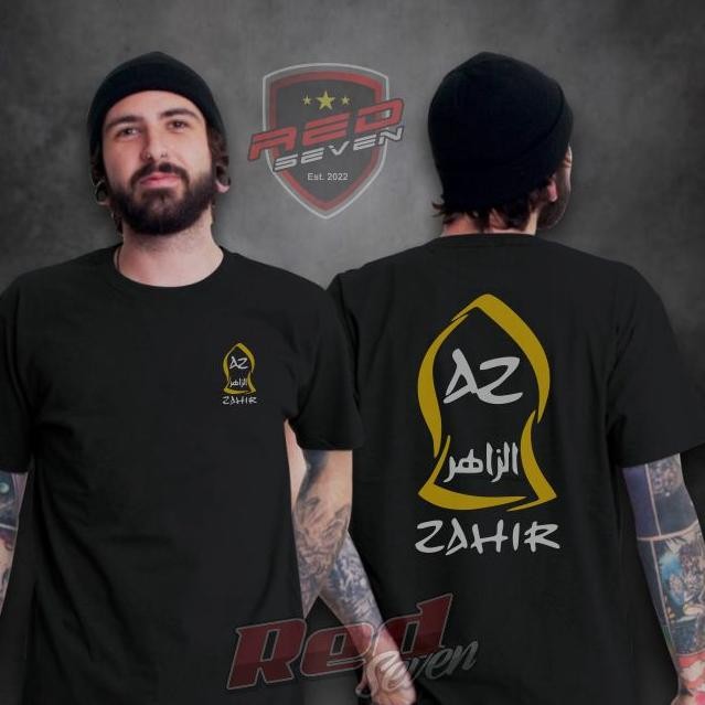 Promo Dtf Kaos Az Zahir Zahir Mania Muslim Wear Mafia Sholawat Gus Azmi Habib Syech