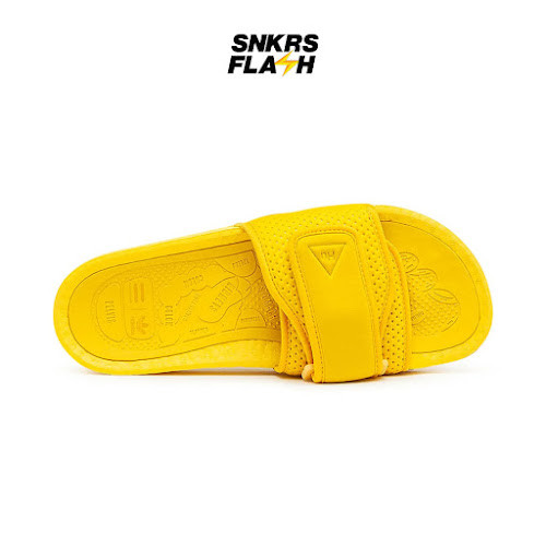 ADIDAS Chancletas Hu Bold Gold Sandal Wanita - H04407 - Size 43