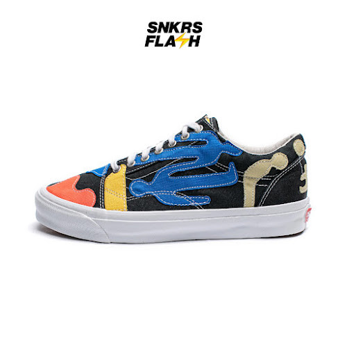 VANS Vault Og Oldskool Lx Geoff Mcfetridge Sepatu Sneakers Pria - VN0A4P3X92K - Size 40.5