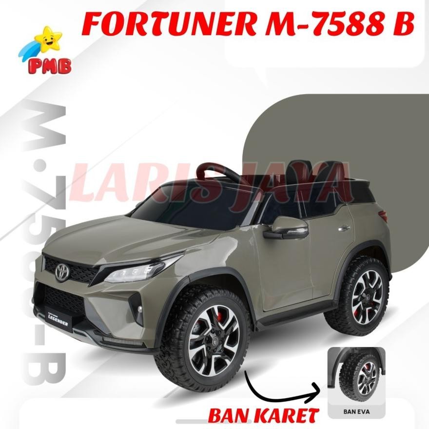 mobil aki anak pmb 7588 legender mobil aki fortuner terbaru . mobilan remot pakai aki fortuner new A