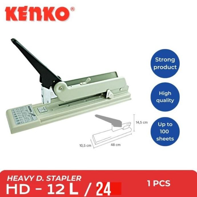 

HEAVY DUTY STAPLER / STAPLER JILID KENKO HD-12L/24