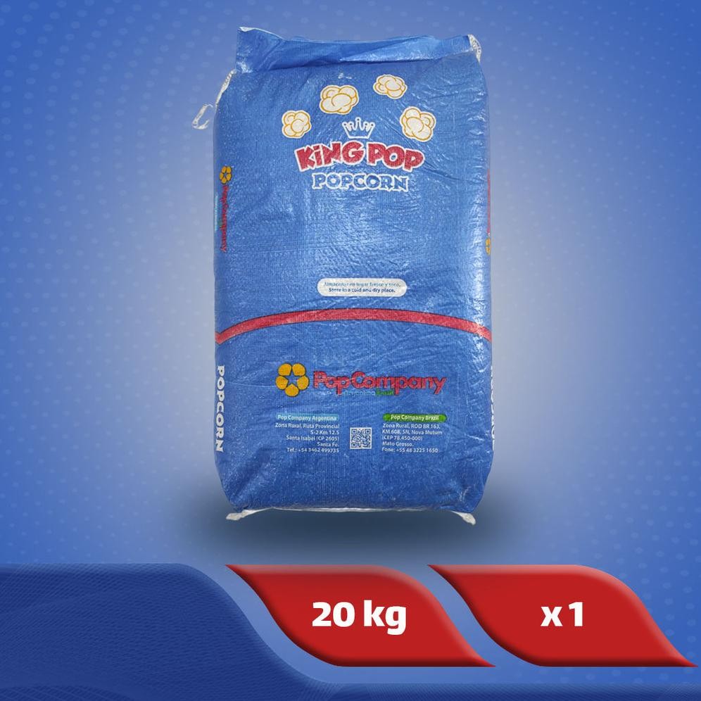 

King Pop Yellow Popcorn Repack 1 Kg RB10