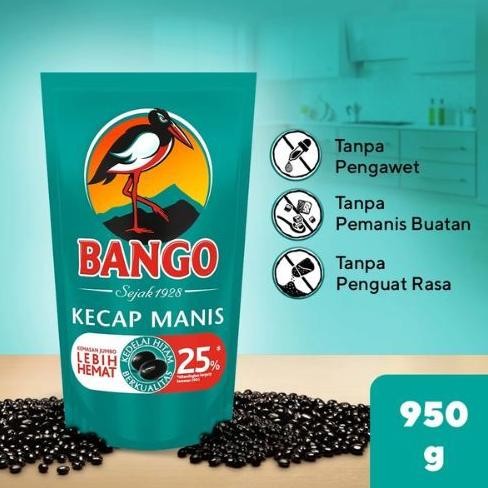 

Kecap Bango Manis Refill Pouch 950g / 735ml RB10