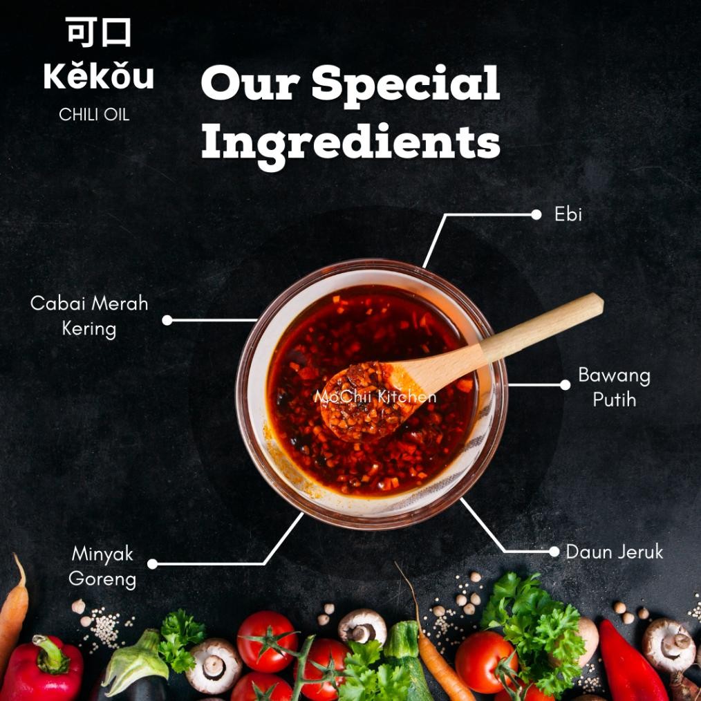 

Chili Oil / Sambal / Chili Oil Halal / Chili Oil / Sambal Pedas 200 ml Termurah RB10