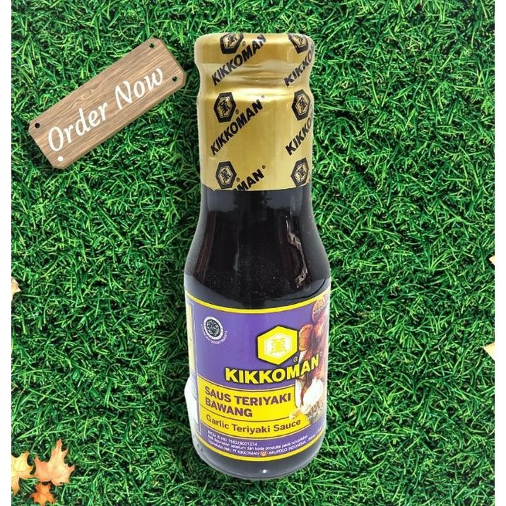 

KIKKOMAN Saus Teriyaki Bawang | Garlic Teriyaki Sauce | Halal MUI 300 gram RB10
