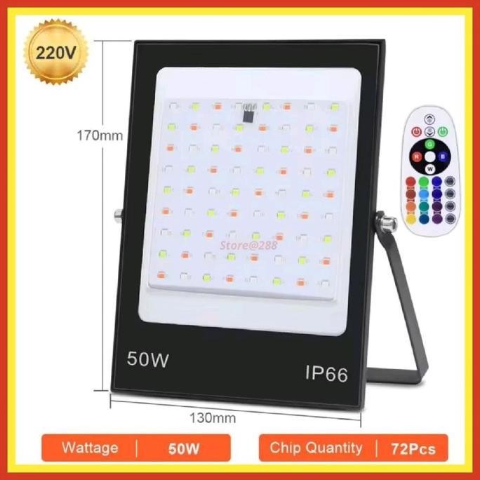 Best Seller  Lampu Sorot Led Taman Hias Dekorasi Floodlight Tembak Outdoor Rgb Lampu Gantung Lampu T