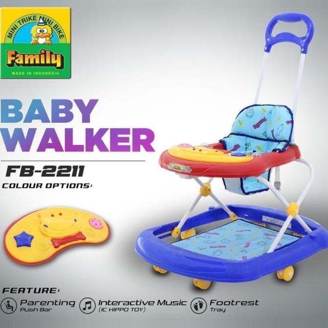 Baby Walker Family 2211 kereta belajar jalan bayi