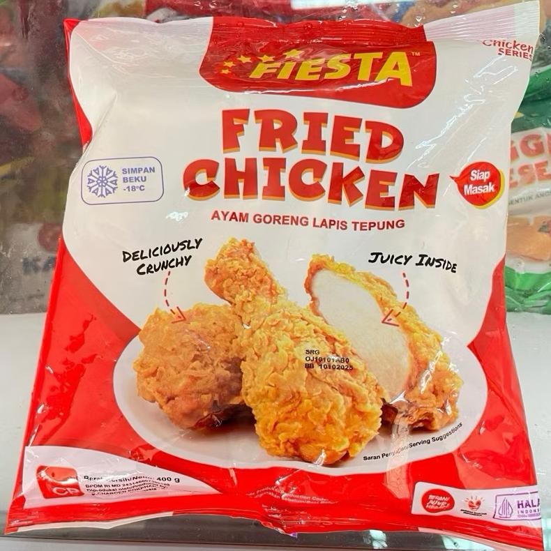 

Fiesta Fried Chicken 500 Gr Ayam Goreng Lapis Tepung