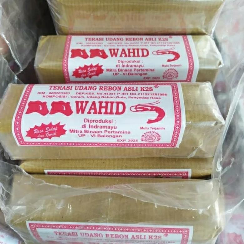 

Terasi Udang Cap Wahid Khas Indramayu 250 gram RB10