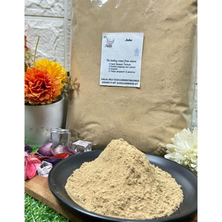 

Jahe Bubuk Murni 500 Gram Rempah Bu Risma RB10