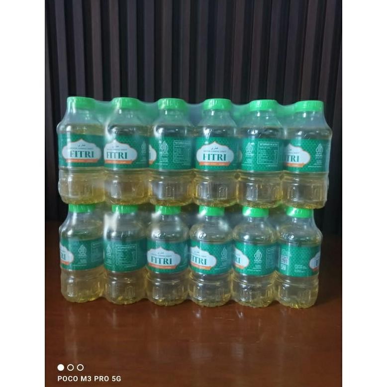 

Minyak goreng Fitri 200ml/krat/24 botol RB10