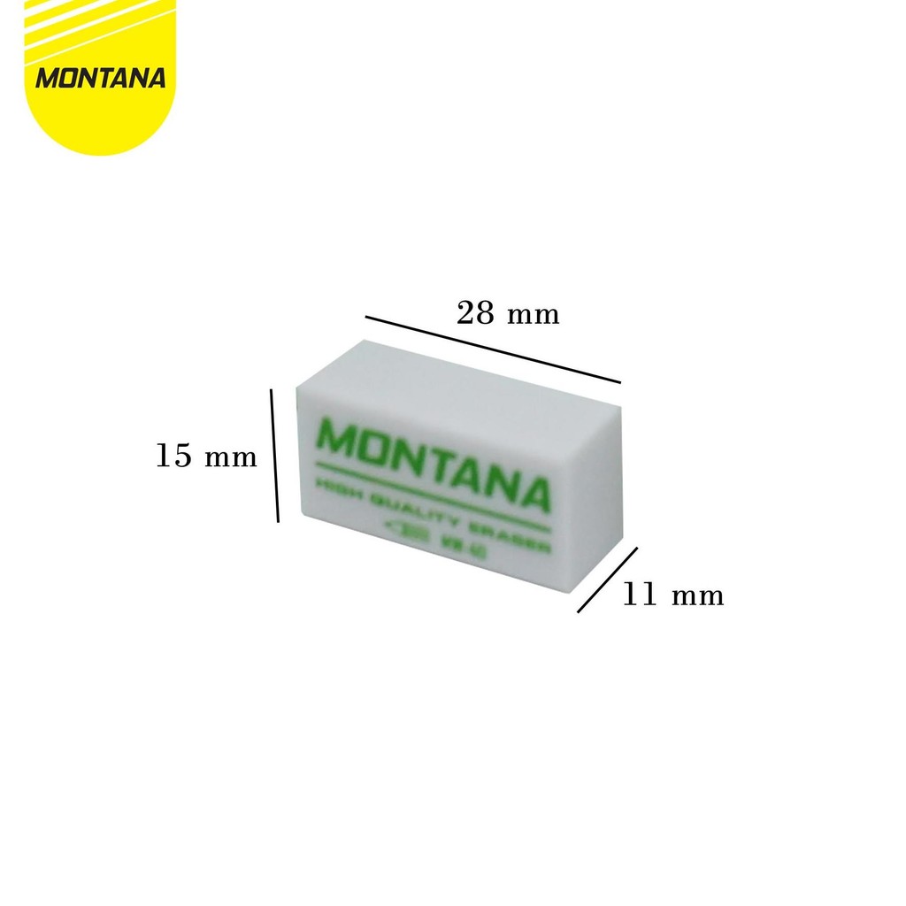 

MONTANA PAKET UJIAN PENSIL MT2B CID 2 PCS + PENGHAPUS MW-40 1 PCS + SHARPENER RAUTAN 1 PCS TSJ-24